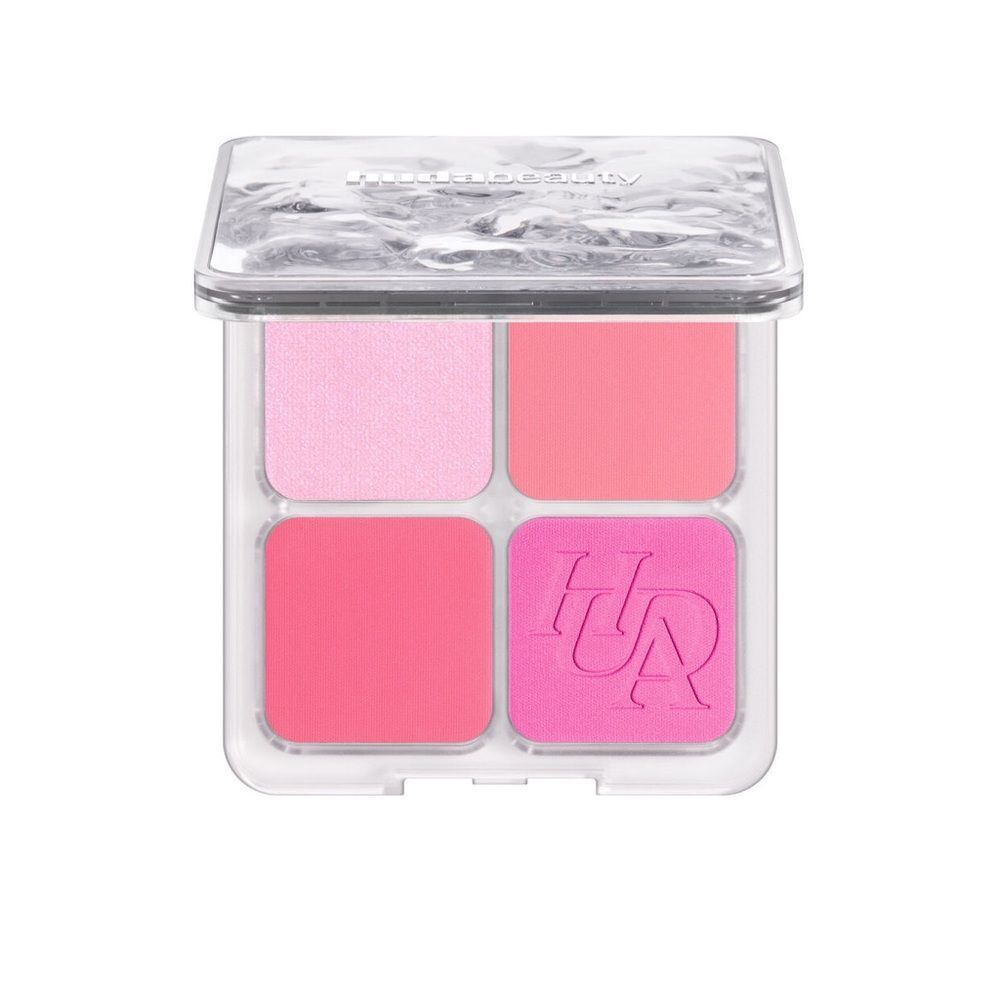 Huda Beauty Blush Filter Blurring Blushlighters Palette in Baby Pink